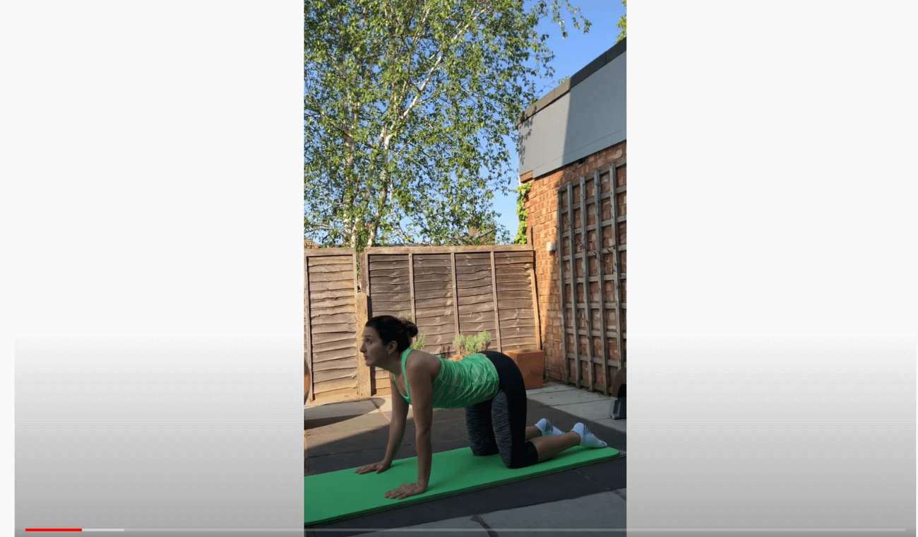 Spinal mobility routine